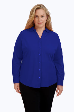 Mary Plus Solid Jersey Shirt