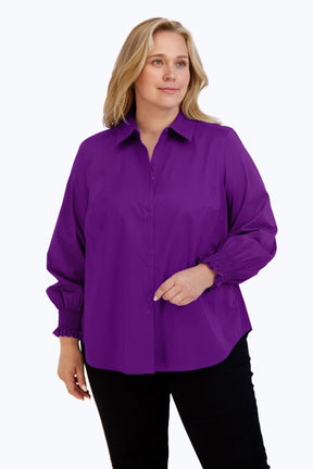 Olivia Plus Stretch No Iron Shirt