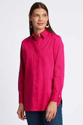 Layla Stretch Matte Sateen No Iron Tunic