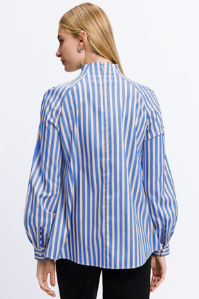 Daphne Essential Stretch Striped No Iron Popover