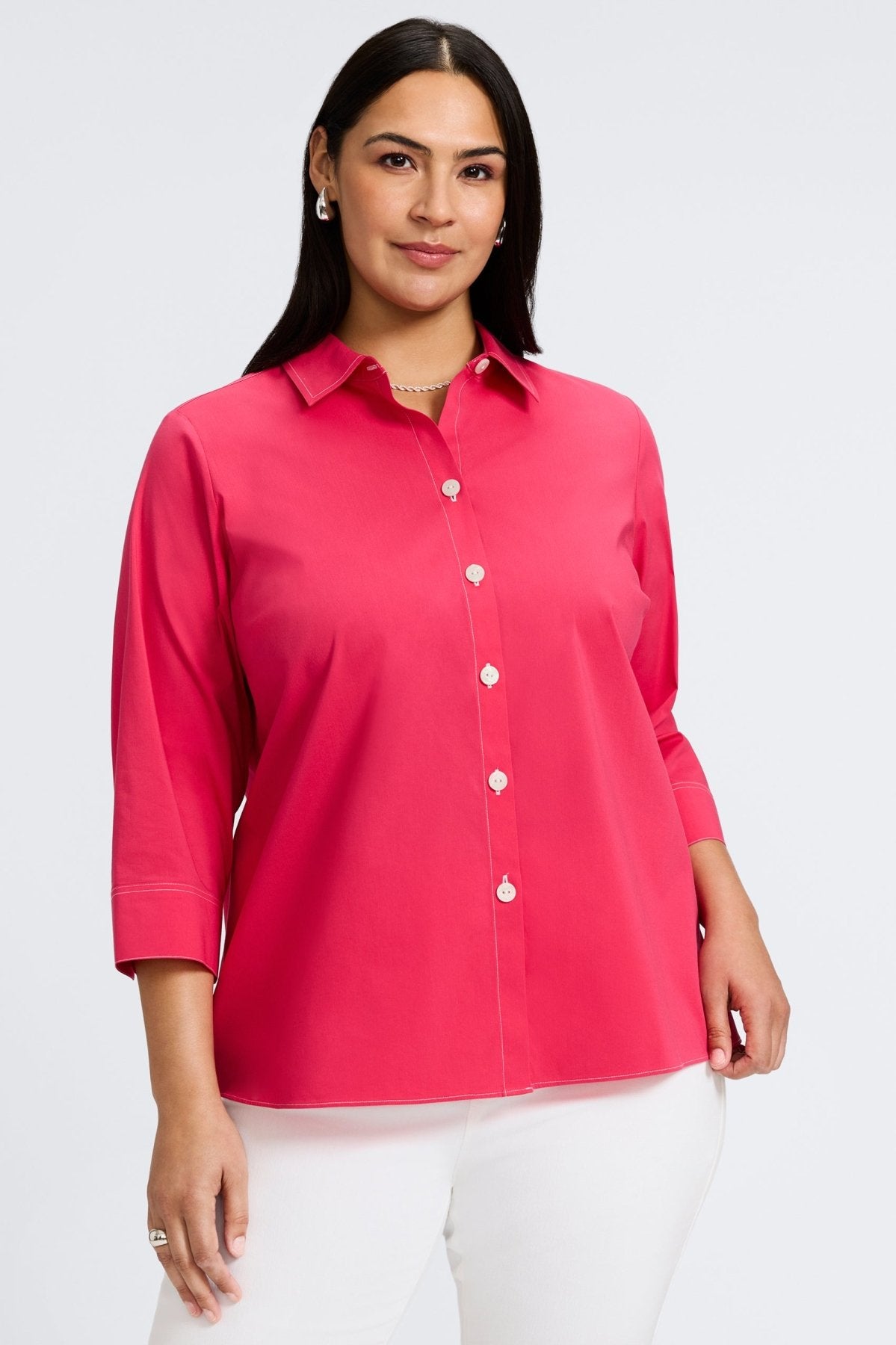 Kelly Plus Stretch No Iron Shirt