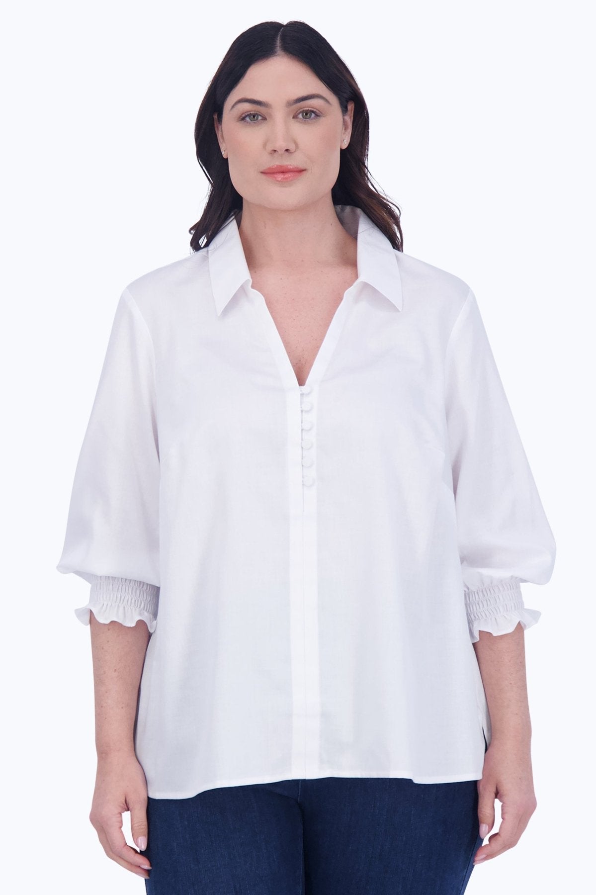 Alexis Plus No Iron Solid Sateen Popover