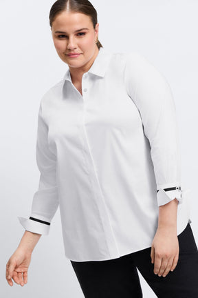 Iris Plus Stretch Matte Sateen No Iron Shirt