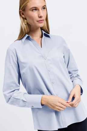 Mary Essential Pinpoint No Iron Shirt