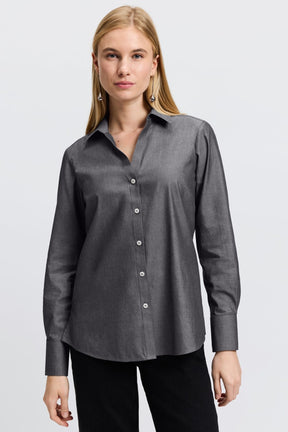 Mary Essential Pinpoint No Iron Shirt