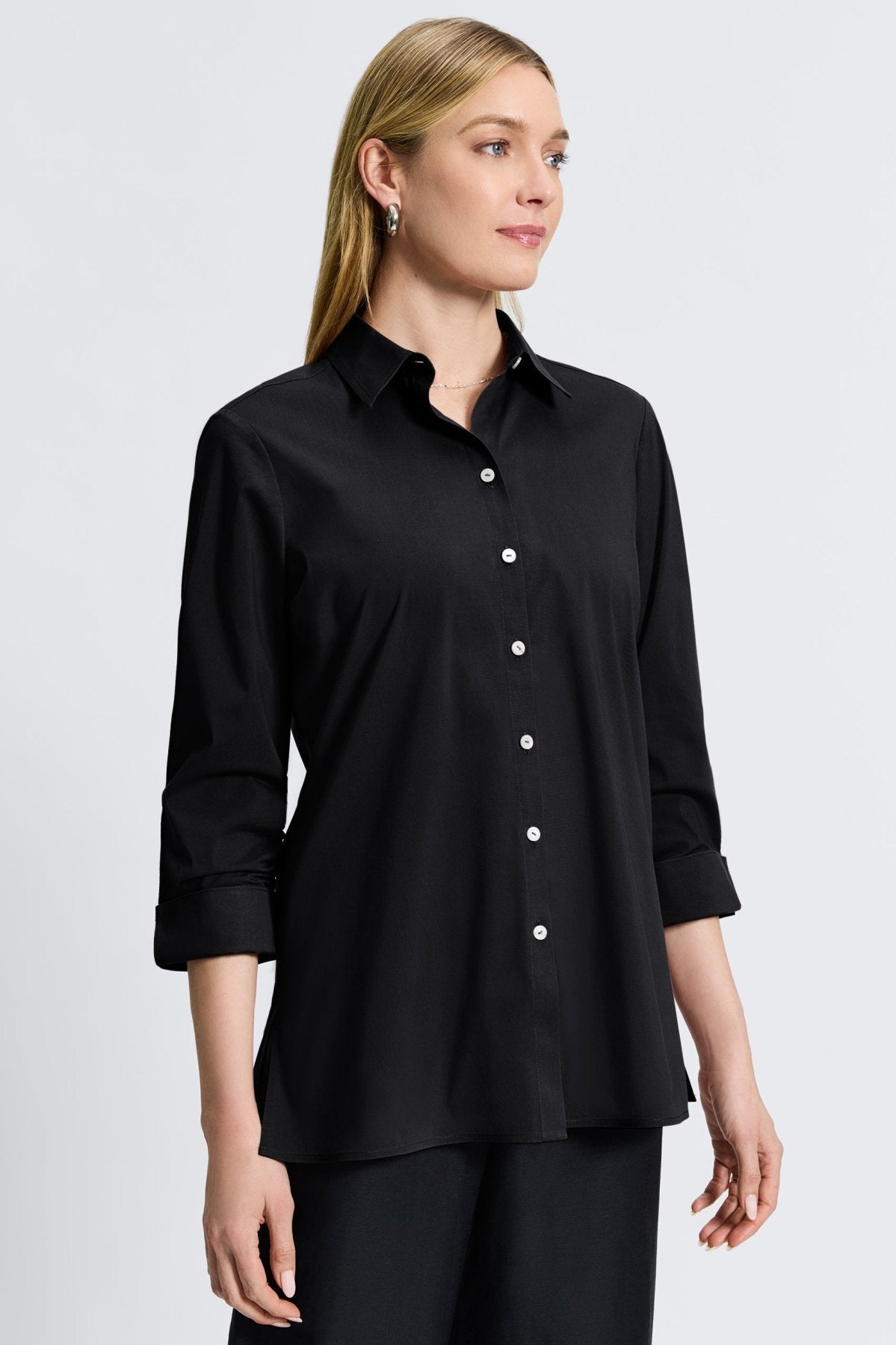 Evelyn Essential Stretch No Iron Shirt