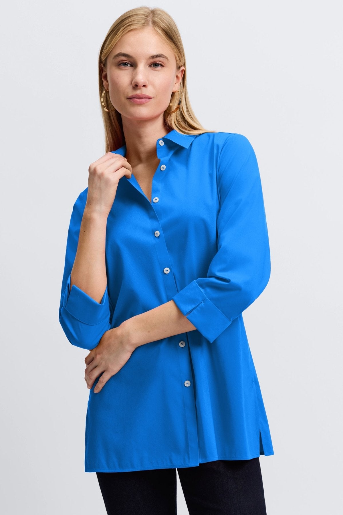 Evelyn Essential Stretch No Iron Shirt