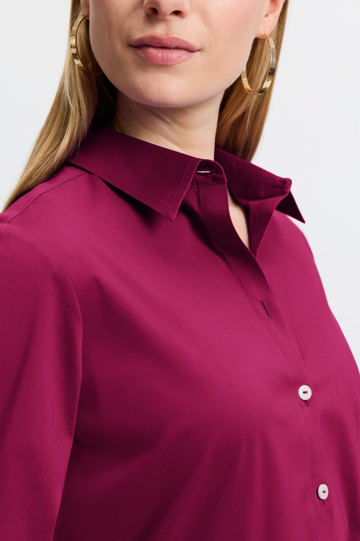 Evelyn Essential Stretch No Iron Shirt