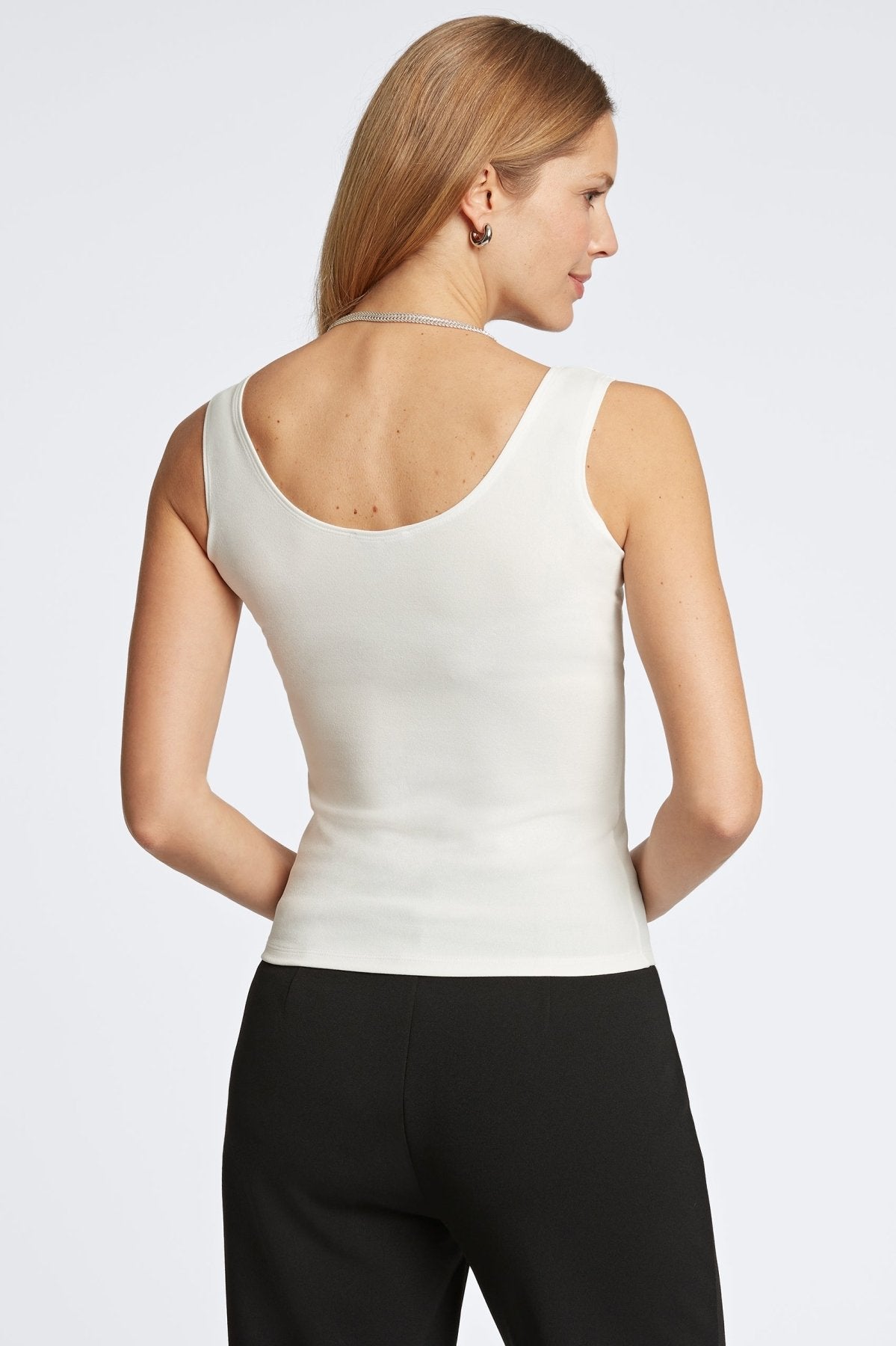 Georgia Knit Crepe Tank