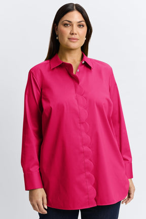 Layla Plus Stretch Matte Sateen No Iron Tunic