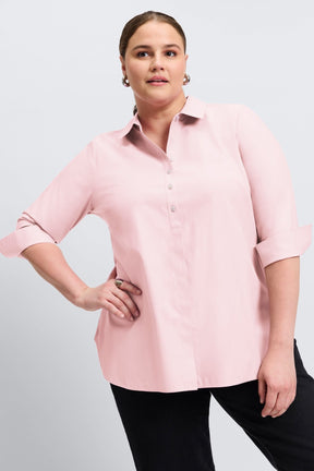 Madison Plus Essential Pinpoint No Iron Tunic