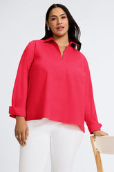 Bella Plus No Iron Stretch Long Sleeve Shirt