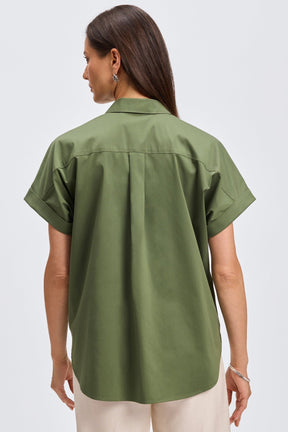 Abigail Stretch No Iron Short Sleeve Shirt