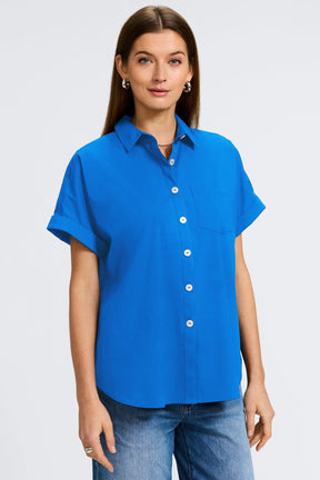 Abigail Stretch No Iron Short Sleeve Shirt