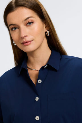 Abigail Stretch No Iron Short Sleeve Shirt