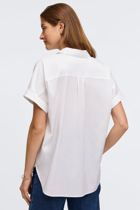 Abigail Stretch No Iron Short Sleeve Shirt