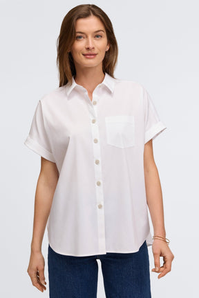 Abigail Stretch No Iron Short Sleeve Shirt