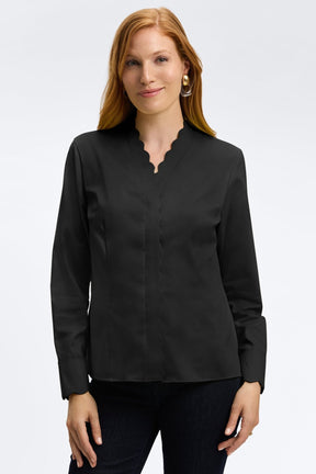 Bridget Stretch Matte Sateen No Iron Shirt