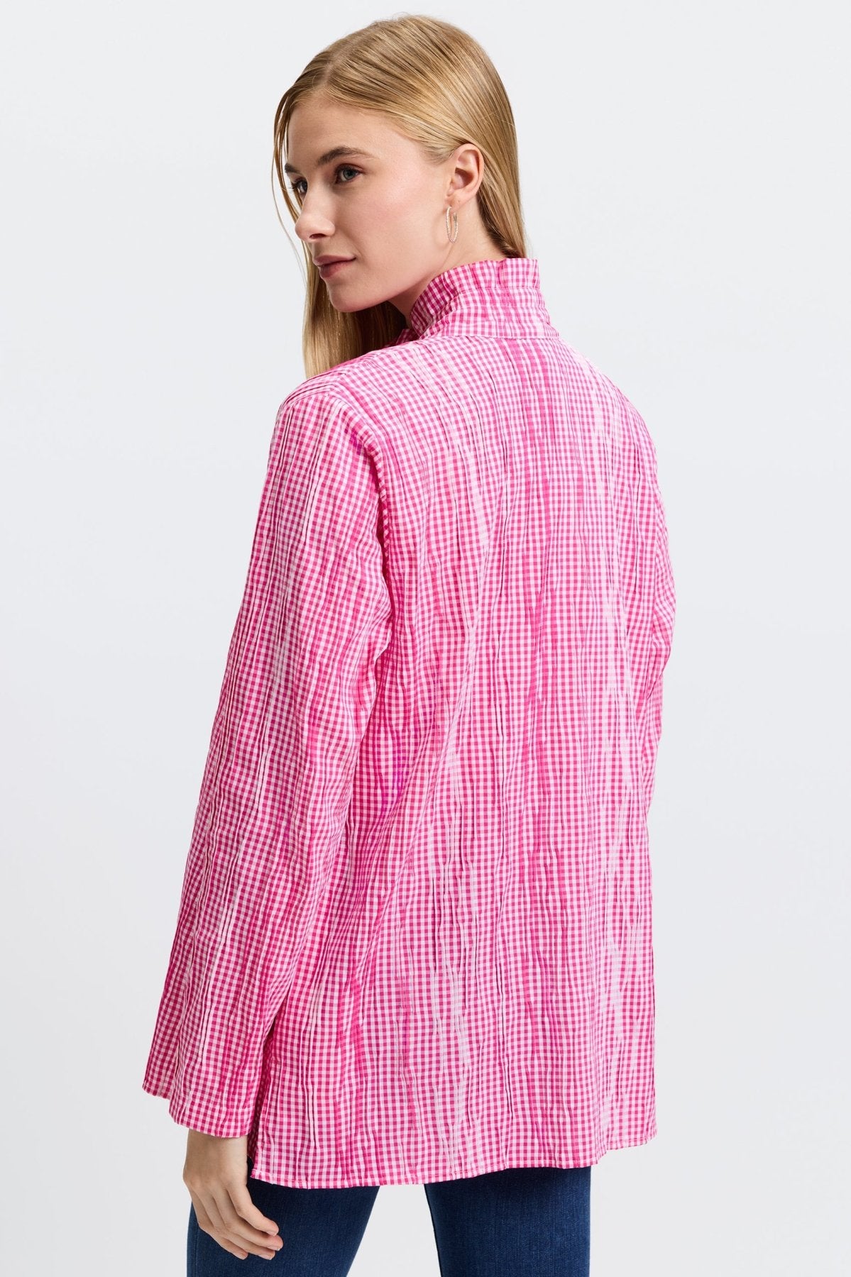 #color_pink/white gingham