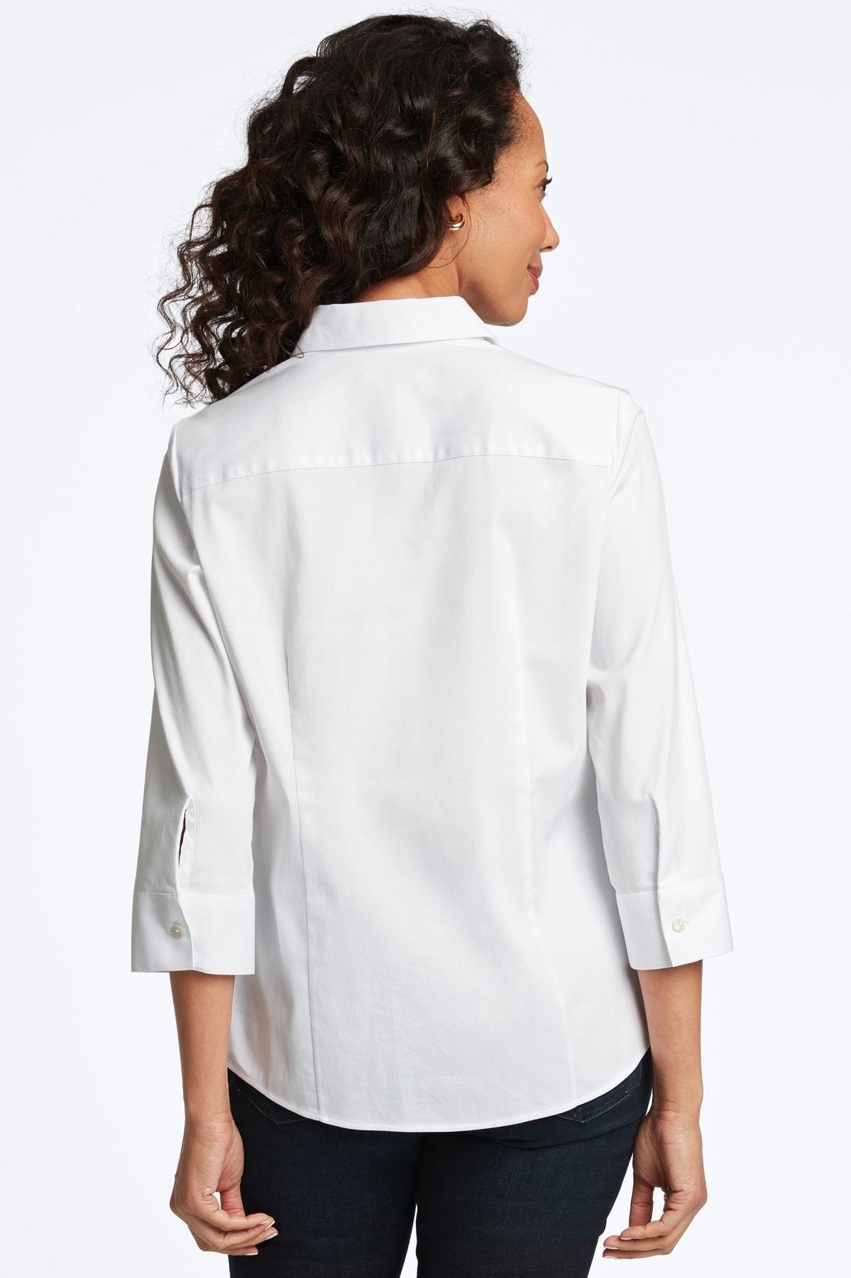 Luna No Iron Stretch Sateen Shirt