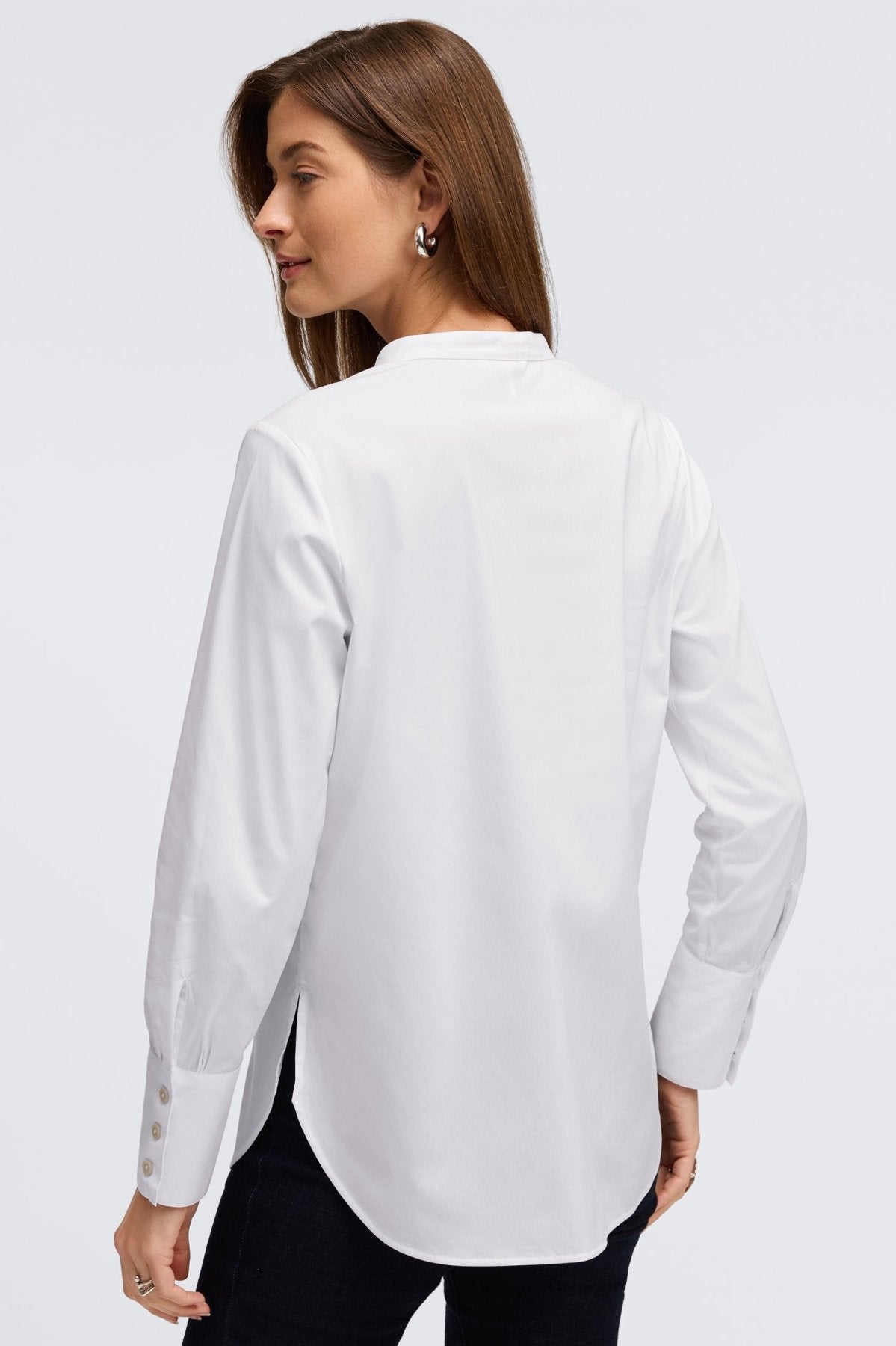 Kris Pinpoint No Iron Tuxedo Bib Tunic