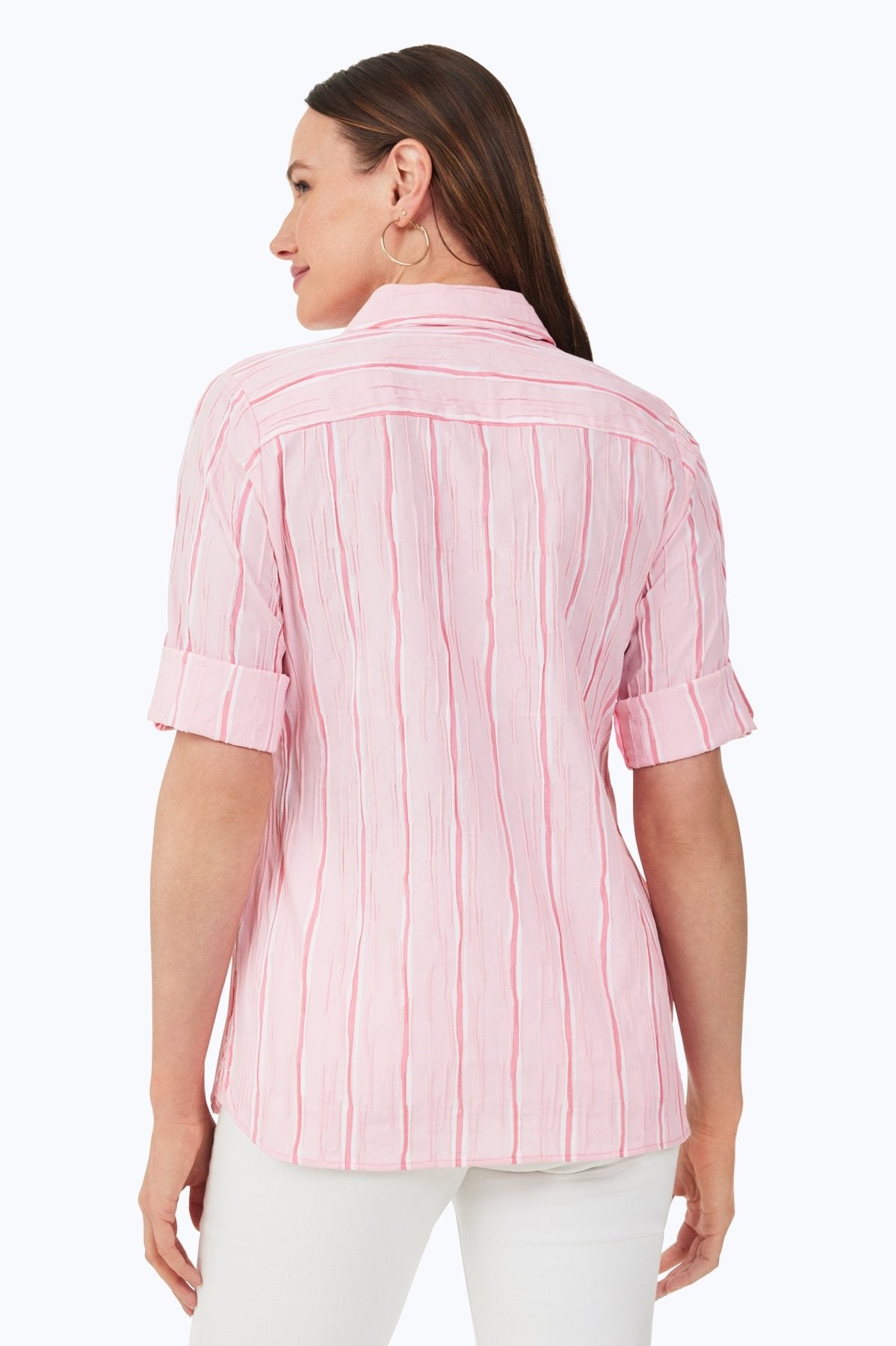 Tamara Serene Stripe Crinkle Shirt