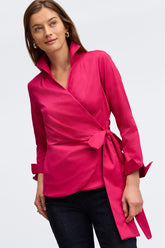 Salina No Iron Stretch Matte Sateen Shirt