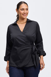 Salina Plus No Iron Stretch Matte Sateen Shirt