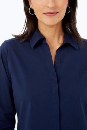 Kylie Essential Stretch Non-Iron Shirt