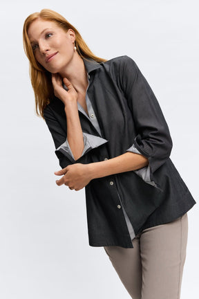 Veronica Cotton Twill Shirt