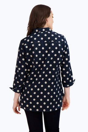 Pandora Non-Iron Coin Dot Tunic