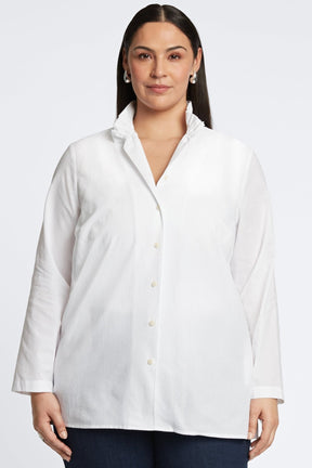 Carolina Plus Seersucker Long Sleeve Shirt Jacket