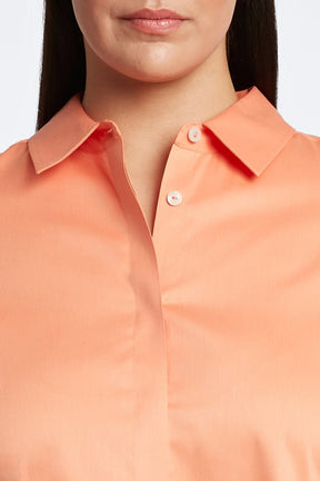 Luna Plus No Iron Stretch Sateen Shirt