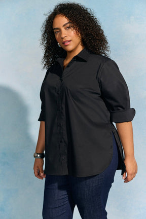 Juliet Plus No Iron Stretch 3/4 Sleeve Shirt